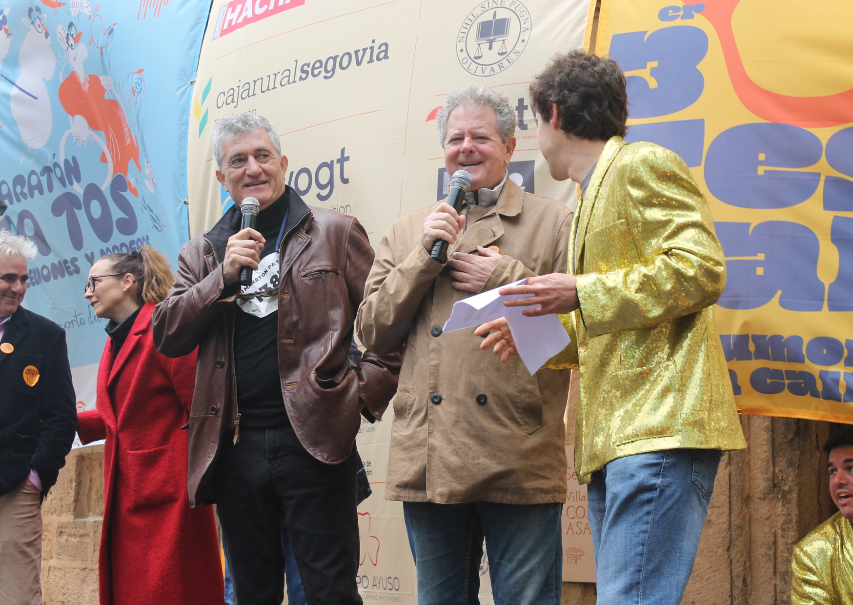 Sepúlveda se llena de risas y solidaridad con la Maratón Pa Tós y el Festival de humor Corderitititito