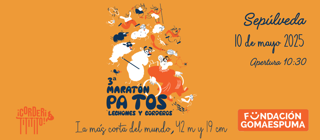 Vuelve la Maratón Pa Tós, esta vez en Sepúlveda, Segovia
